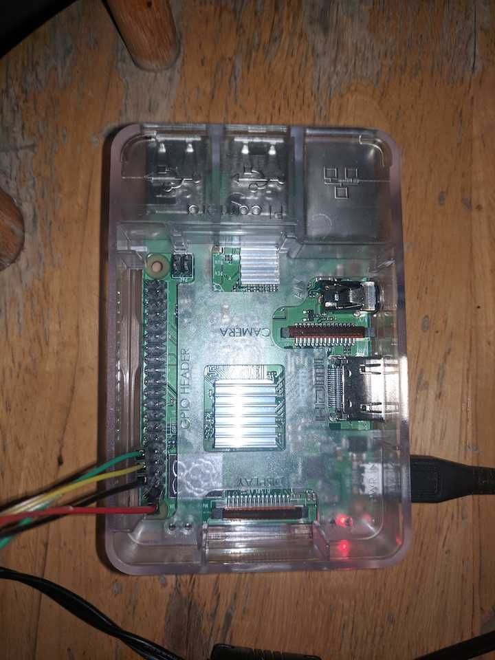 GPIO setup
